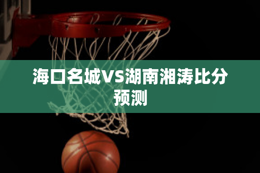 海口名城VS湖南湘涛比分预测