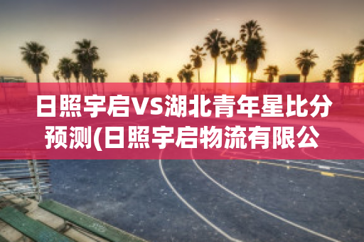 日照宇启VS湖北青年星比分预测(日照宇启物流有限公司)