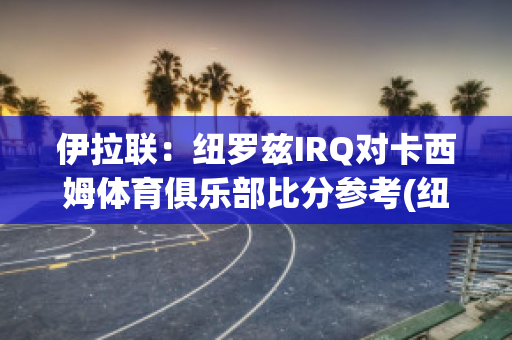 伊拉联：纽罗兹IRQ对卡西姆体育俱乐部比分参考(纽卡斯尔vs西布罗姆)