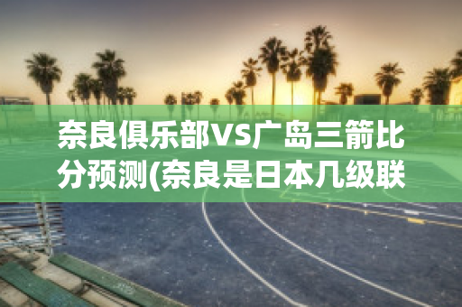 奈良俱乐部VS广岛三箭比分预测(奈良是日本几级联赛的)