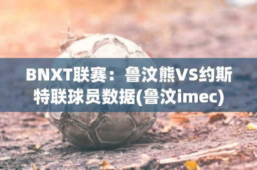 BNXT联赛：鲁汶熊VS约斯特联球员数据(鲁汶imec)