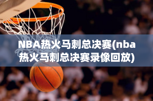 NBA热火马刺总决赛(nba热火马刺总决赛录像回放)