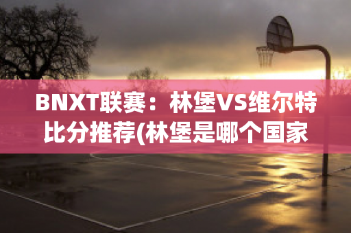 BNXT联赛：林堡VS维尔特比分推荐(林堡是哪个国家的)