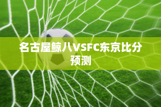 名古屋鲸八VSFC东京比分预测