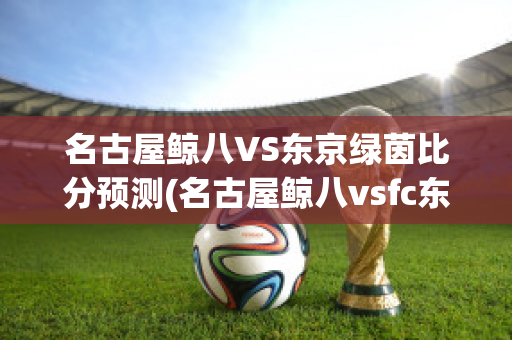 名古屋鲸八VS东京绿茵比分预测(名古屋鲸八vsfc东京比分预测)