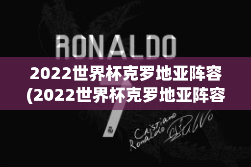 2022世界杯克罗地亚阵容(2022世界杯克罗地亚阵容图)