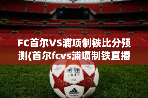 FC首尔VS浦项制铁比分预测(首尔fcvs浦项制铁直播)