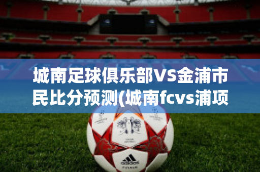 城南足球俱乐部VS金浦市民比分预测(城南fcvs浦项)