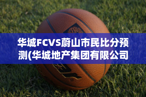 华城FCVS蔚山市民比分预测(华城地产集团有限公司官网)