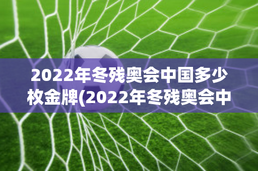 2022年冬残奥会中国多少枚金牌(2022年冬残奥会中国多少枚金牌获得)