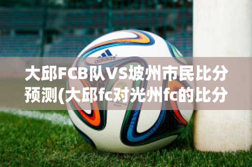 大邱FCB队VS坡州市民比分预测(大邱fc对光州fc的比分预测)