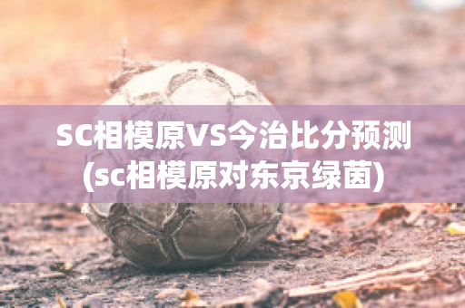 SC相模原VS今治比分预测(sc相模原对东京绿茵)