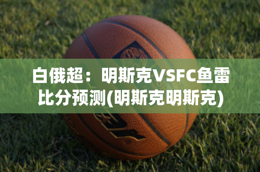 白俄超：明斯克VSFC鱼雷比分预测(明斯克明斯克)