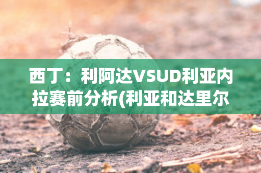 西丁：利阿达VSUD利亚内拉赛前分析(利亚和达里尔)