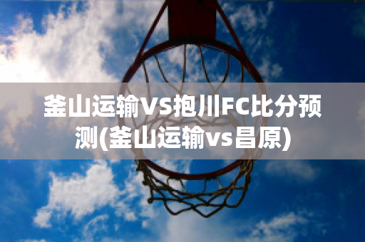 釜山运输VS抱川FC比分预测(釜山运输vs昌原)