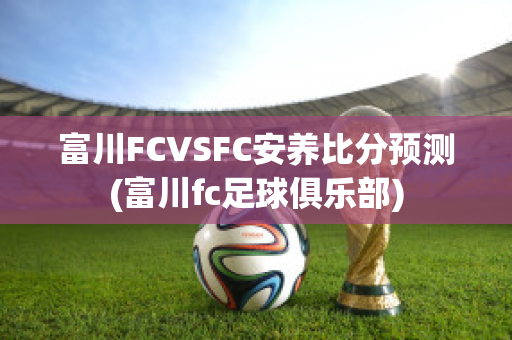 富川FCVSFC安养比分预测(富川fc足球俱乐部)